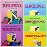Piano Básico De Bastien: Recital, Nivel Elemental,1,2,3 Y 4