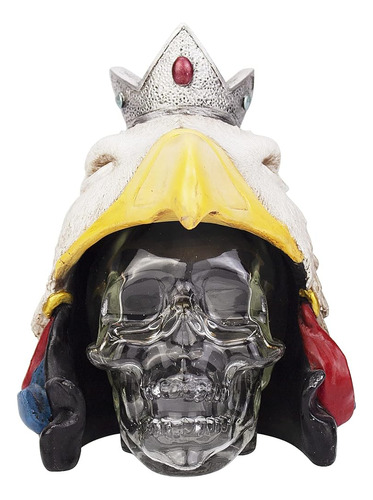 Calavera Con Casco De Águila Decantadores De Licor Whisky Vo