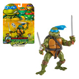 Figura Leonardo Con Accesorios  14 Cm- Las Tortugas Ninjas