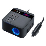 Inversor De Coche De 150 W, Pico, 12 V/24 V A 110 V, Enchufe