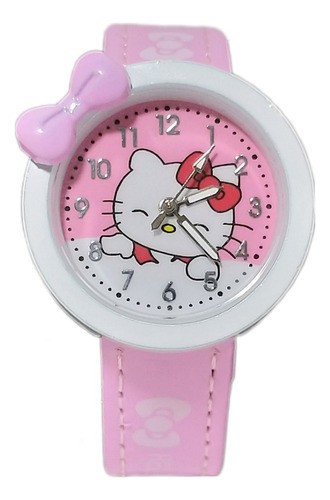 Reloj De Hello Kitty Niña Mujer Pulsera Rosa