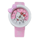 Reloj De Hello Kitty Niña Mujer Pulsera Rosa