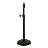 Pedestal Microfone De Mesa Visão C/ Tubo Telescópico Ps3 Bk