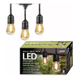 Tira Serie De Luces Led Vintage Paquete 10pz 240 Focos 1w