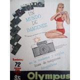 Antigua Publicidad Clipping Máquina Fotos Olympus - Jul 1967