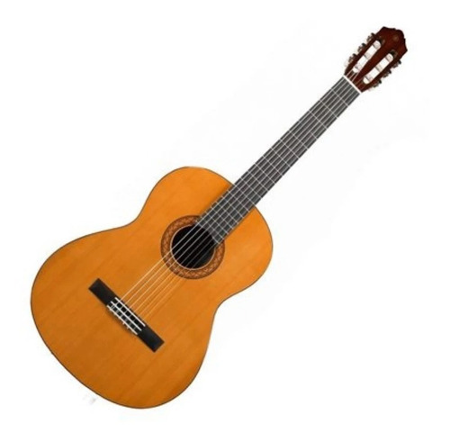 Guitarra Clásica Electroacústica Yamaha Cx40 Color Natural Orientación De La Mano Derecha