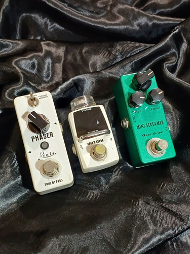 Set De Pedais, Phaser, Tuner, Tubescream (ñ Boss, Mxr, Line6