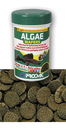 Alimento Peces Fondo Algae Wafers  Prodac 12gr - Italiana