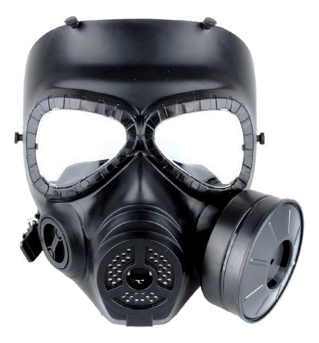Mask Mascara Gas Militar Ventilador Gotcha Paintball Airsoft