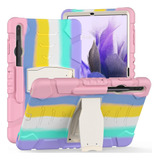 Funda De Silicona De 3 Capas For Galaxy Tab S7+/s7 Fe 12.4