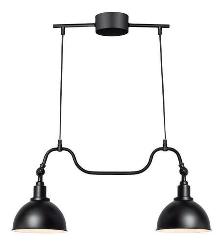 Lamp Colgar Ekelund  Negro 2x27 Max 40w  Mp