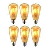 X6 Ampolleta Led Tipo Edison  Retro Vintage Envío Gratis