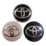 Centros De Rin Toyota Negros 62mm (4)