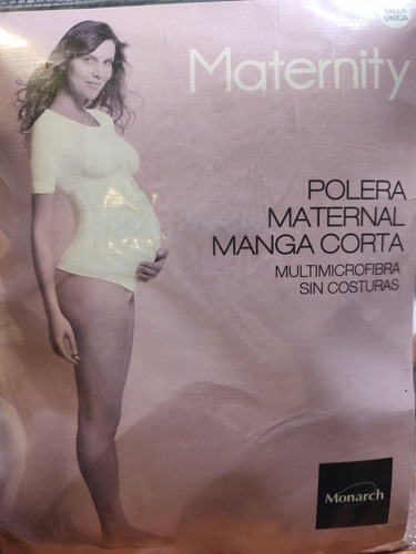 Polera Maternal Manga Corta, Monarch 