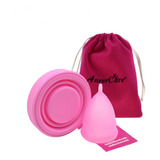 Kit Coletor Menstrual Tamanho L Ou S + Copo Esterilizador