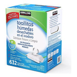 Toallitas Húmedas Desechables En El Inodoro Kirkland 632 Pzs