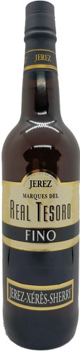 Jerez Fino- Real Tesoro - Importado España - Botella 75cl