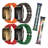 4 Correas Para Apple Watch Iwatch Ultra Se Series 9 8 7 6 5