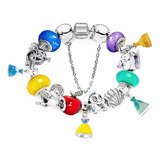 Pulsera Compatible Pandor Disnei Princesas Regalo Amor Mujer