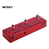 Mosky Dc5 6 En 1 Guitarra Multi-efectos Pedal Delay + Chorus