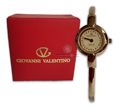 Reloj Dama Giovanni Valentino 10 Micrones En Oro