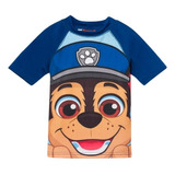 Remera Uv Chase Paw Patrol Niño Proteccion Solar Pf50+