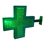 Cartel Cruz Led Farmacia 60x60cm Doblefaz- Luminosos- Led