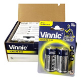  16 Pilas Tipo C Alcalinas Universales 1.5v  Original Vinnic