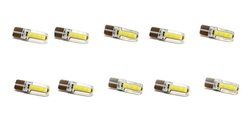 Lampara Led Posición 6 Led T10 2821 5050 Smd Silicon X10u