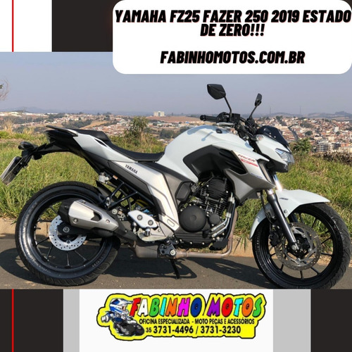 YAMAHA FZ25 FAZER 250 2019 ESTADO DE ZERO!!!