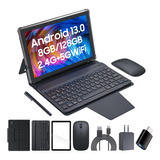 Tablet 10 PuLG Teclado-mouse-funda 8 Gb Ram 128gb/1tb Alm