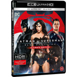 Batman Vs Superman: A Origem Da Justiça - 4k Uhd + Blu-ray