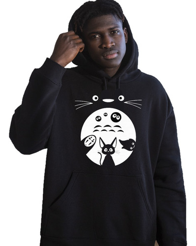 Totoro Buzo Canguro Con Capucha - Sudadera Unisex - T04