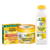 Kit Fructis Hair Food Banana Shampoo Solido