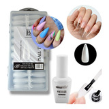 Tips Stiletto Largos Para Soft Gel + Press Gel Cherimoya