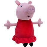 Puerco De Peluche De Felpa Color Rosa Rojo Grande Sonido