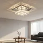 Lámpara De Techo Led Moderna De Cristal 6000k Ppzc
