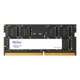 Memoria Ram Color Negro 16gb 1 Netac Ntbsd4n32sp-16