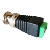 Conector Coaxial Macho Bnc Cctv Borneras