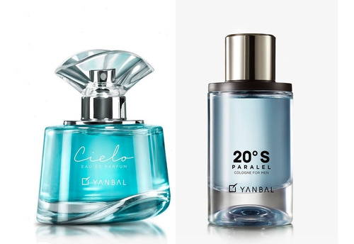 Perfume Cielo Dama + 20°s Paralel Homb - mL a $1900