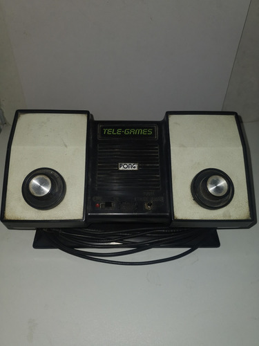 Antiguo Atari Pong Juego De Colección De Los Años 80s 