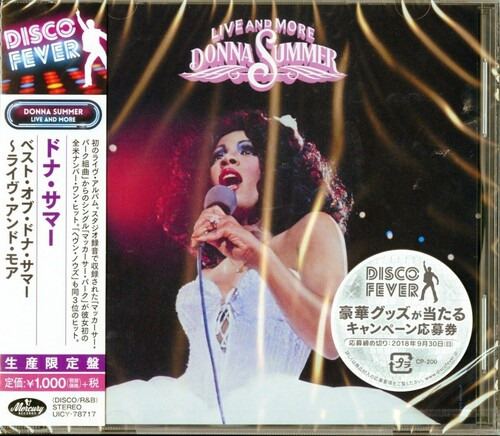 Donna Summer Live & More (disco Fever) Cd