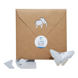Papel Para Origami : 15x15 Plata Perlado Pack X 20 Hojas