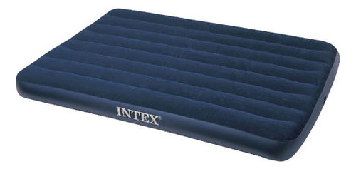 Colchón Inflable Marca Intex Modelo Downy 152 X 203 X 25 Cm 