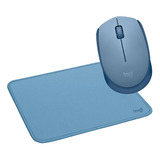 Kit Logitech Mouse Sem Fio M170  + Mousepad Studio 200x300mm