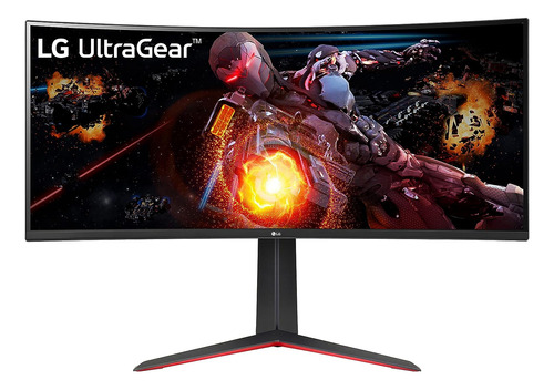 Monitor LG Ultragear Qhd 34-inch Curved Gaming 34gp83a-b, Na