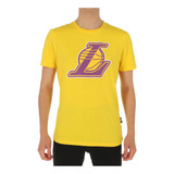 Camiseta  Nba Los Angeles Lakers Lebron James Hombre Yellow