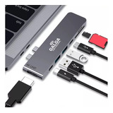 Adaptador Usb C Hub 7-1 Mac Macbook Air Pro 13 15hdmi 4k