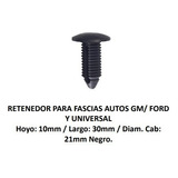 Paquete 25 Piezas Retenedor Para Facias Gm / Ford