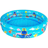 Piscina Infantil De 3 Anillos Para Niños Pequeños 48 X 12